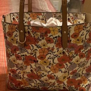 Tory Burch Floral Bag in great condition